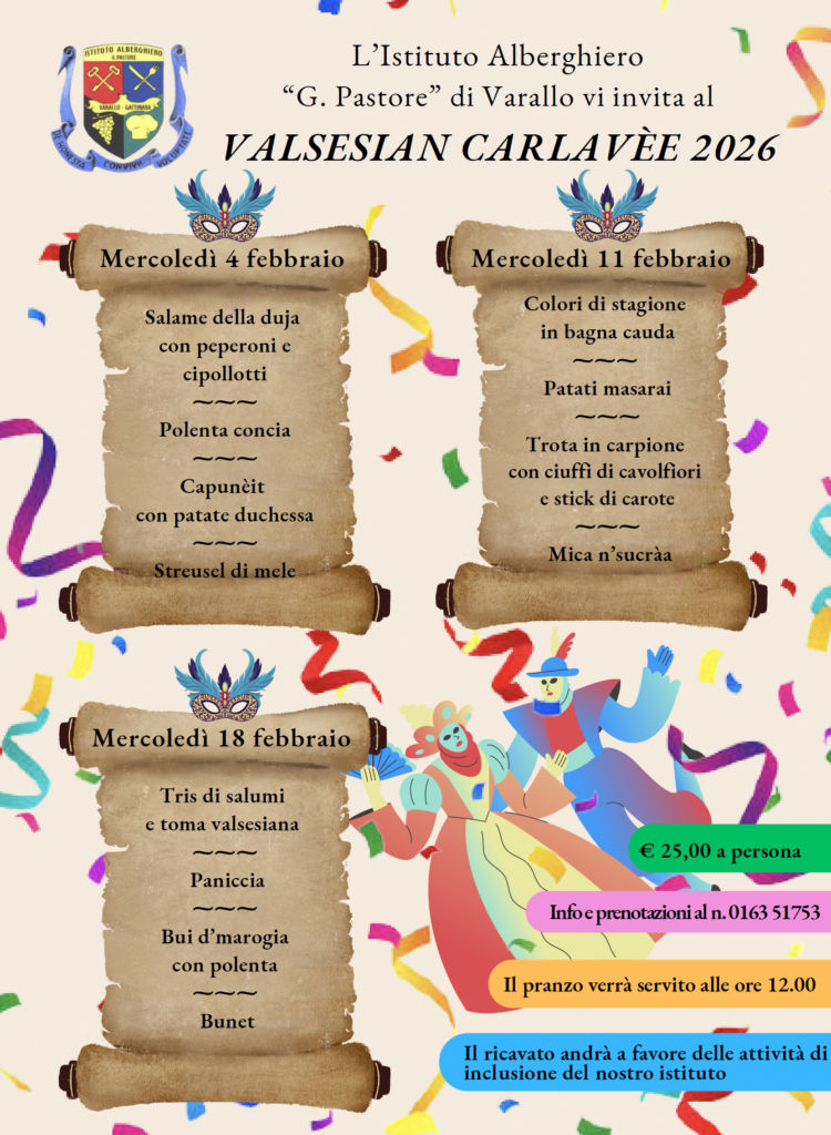 Locandina carnevale 2026